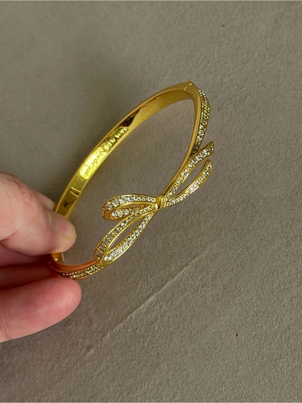 kate spade elegant gold
